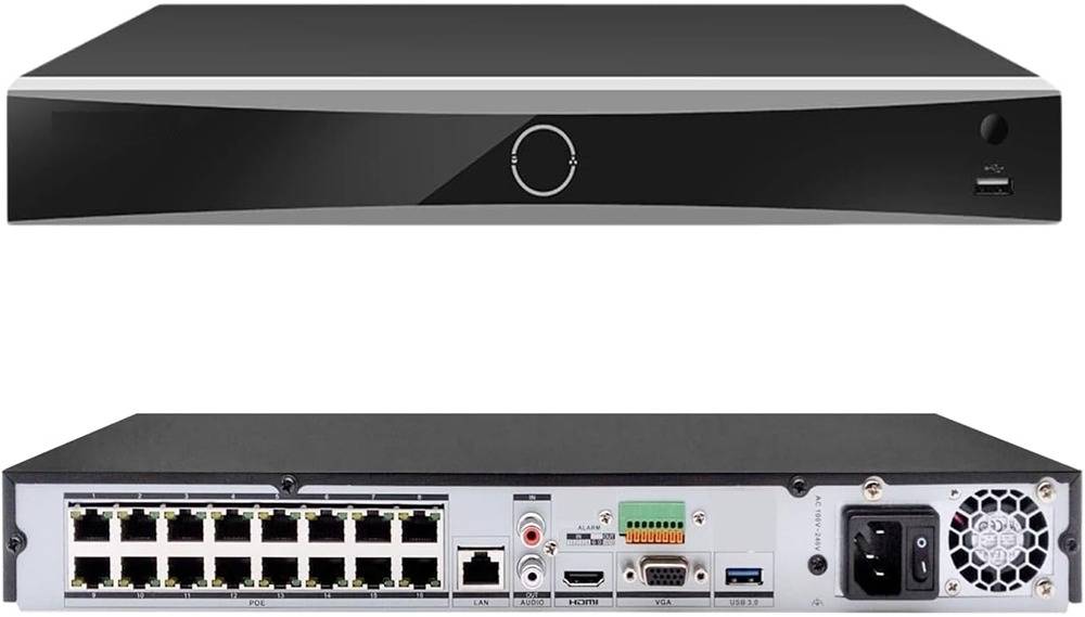 NVR HIKVISION 16-CH 1U 16 POE 4K – zicaigrupo