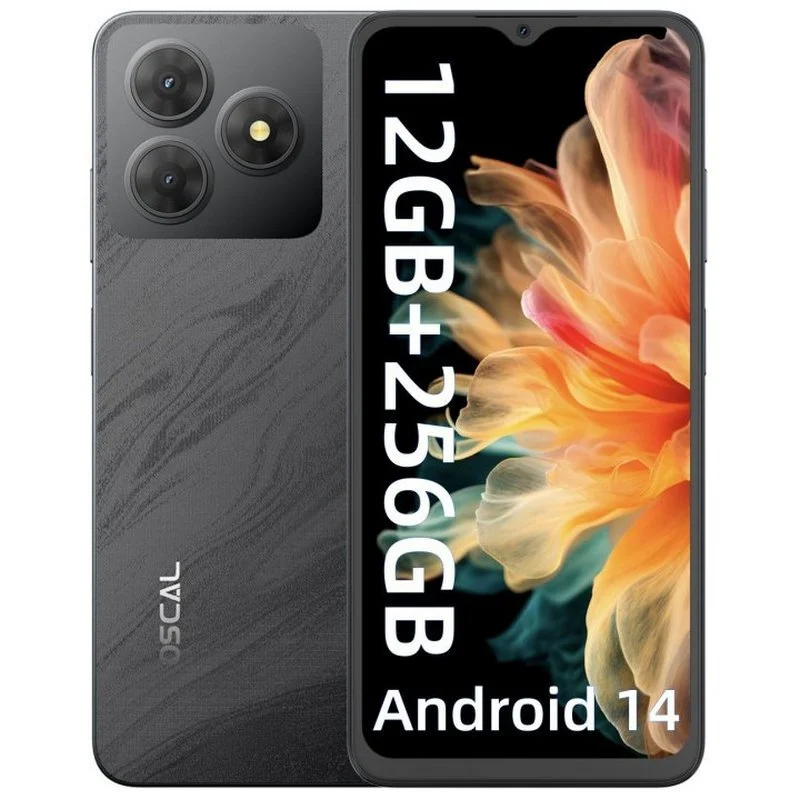 SMARTPHONE OSCAL FLAT 2 6GB+256GB PRETO – zicaigrupo